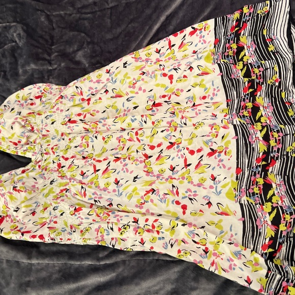 Adorable Dress multicolored sz xl         worn once & washed. 💯 cotton - Picture 3 of 6